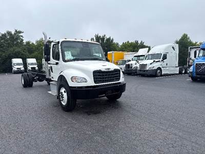 Freightliner M2P Single Axle Cab & Chassis Truck - Cummins, 220HP, 6 Speed Automatic
