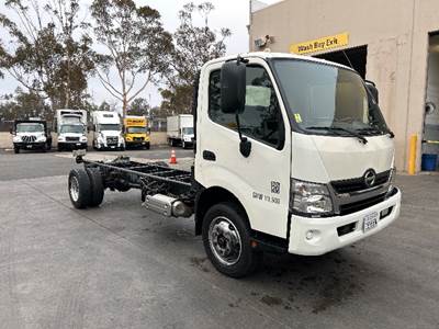 Hino 195 Single Axle Cab & Chassis Truck - J05E-TP, 210HP, 6 Speed Automatic