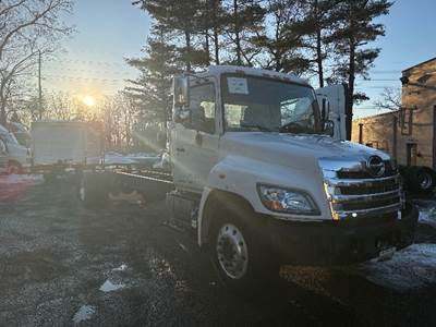 Hino 268 Single Axle Cab & Chassis Truck - J08E-WU, 230HP, 6 Speed Automatic
