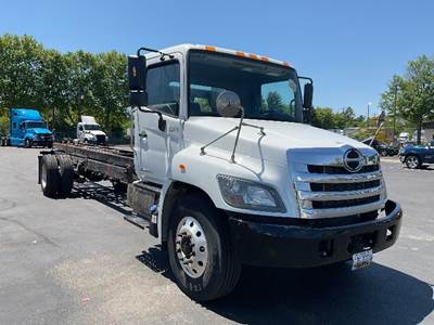 Hino 268 Single Axle Cab & Chassis Truck - J08E-WU, 230HP, 6 Speed Automatic