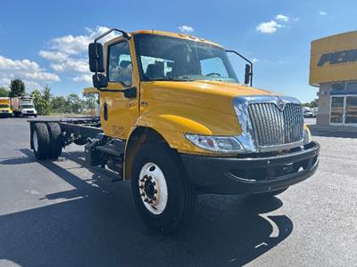 International MV607 Single Axle Cab & Chassis Truck - Cummins, 220HP, 6 Speed Automatic