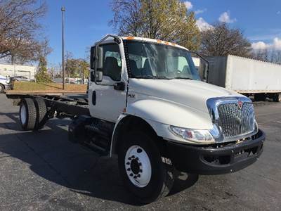International MV607 Single Axle Cab & Chassis Truck - Cummins, 240HP, 6 Speed Automatic