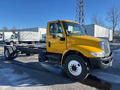 International MV607 Single Axle Cab & Chassis Truck - Cummins, 220HP, 6 Speed Automatic