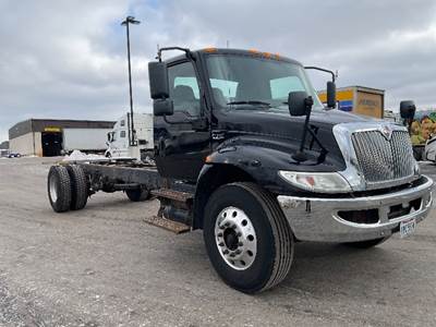International MV607 Single Axle Cab & Chassis Truck - Cummins, 260HP, 6 Speed Automatic