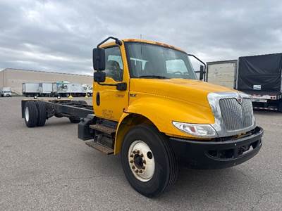 International MV607 Single Axle Cab & Chassis Truck - Cummins, 220HP, 6 Speed Automatic
