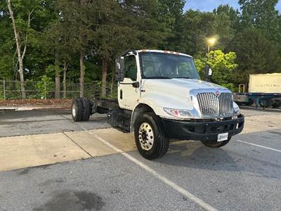 International MV607 Single Axle Cab & Chassis Truck - Cummins, 260HP, 6 Speed Automatic