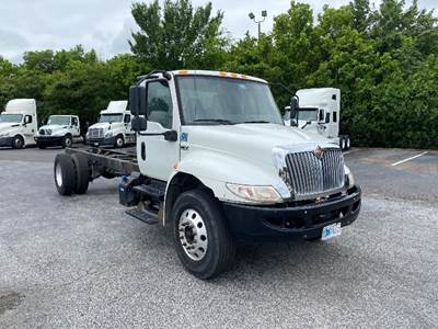 International MV607 Single Axle Cab & Chassis Truck - Cummins, 260HP, 6 Speed Automatic