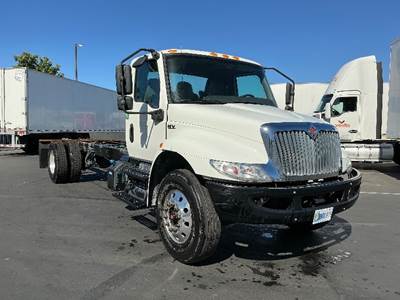 International MV607 Single Axle Cab & Chassis Truck - Cummins, 260HP, 6 Speed Automatic