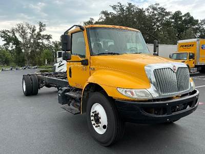 International MV607 Single Axle Cab & Chassis Truck - Cummins, 220HP, 6 Speed Automatic