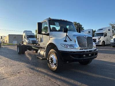 International MV607 Single Axle Cab & Chassis Truck - Cummins, 300HP, 6 Speed Automatic