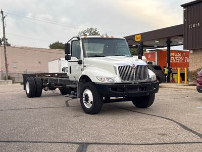 International MV607 Single Axle Cab & Chassis Truck - Cummins, 220HP, 6 Speed Automatic