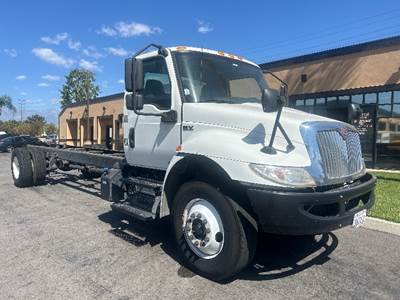 International MV607 Single Axle Cab & Chassis Truck - Cummins, 240HP, 6 Speed Automatic