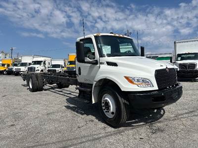 International MV607N Single Axle Cab & Chassis Truck - Cummins, 220HP, 6 Speed Automatic