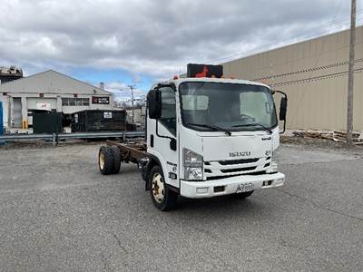 Isuzu NPR Single Axle Cab & Chassis Truck - Gmc, 297HP, 6 Speed Automatic