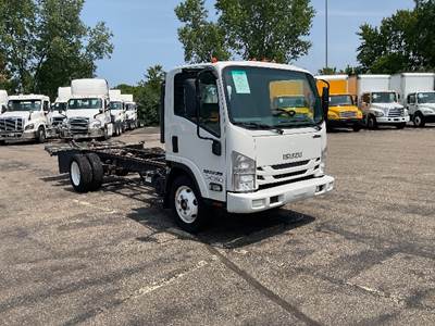 Isuzu NPR EFI Single Axle Cab & Chassis Truck - Gmc, 350HP, 6 Speed Automatic