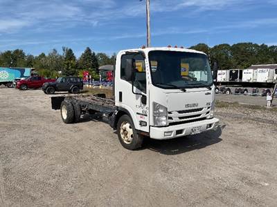 Isuzu NPR EFI Single Axle Cab & Chassis Truck - Gmc, 350HP, 6 Speed Automatic