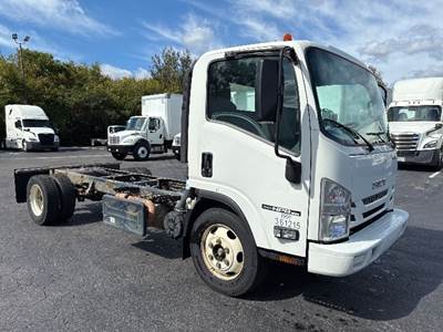 Isuzu NPR XD Single Axle Cab & Chassis Truck - 4HK1TC, 215HP, 6 Speed Automatic