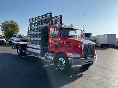 Peterbilt 337 Single Axle Cab & Chassis Truck - Paccar, 260HP, 6 Speed Automatic