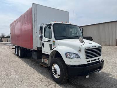 Freightliner M2 Tandem Axle Curtain Side Truck - Cummins, 270HP, 6 Speed Automatic