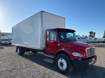 Freightliner M2 Single Axle Curtain Side Truck - Cummins, 240HP, 6 Speed Automatic