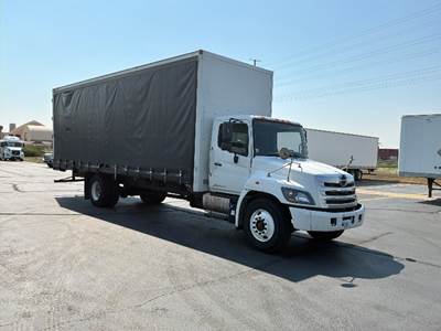 Hino 268 Single Axle Curtain Side Truck - J08E-VB, 260HP, 6 Speed Automatic