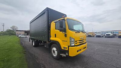 Isuzu FTR Single Axle Curtain Side Truck - 4HK1TC, 215HP, 6 Speed Automatic