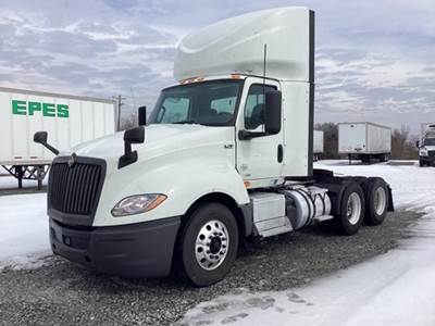 International LT625 Single Axle Day Cab Truck