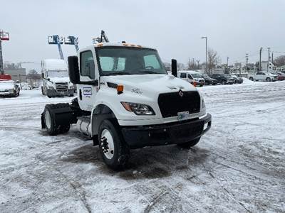 International MV607 Single Axle Day Cab Truck - Cummins 350HP, 6 Speed Automatic