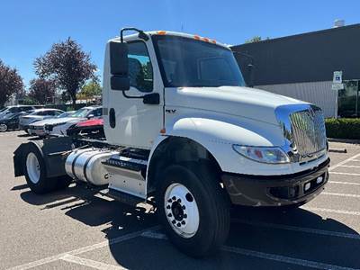 International MV607 Single Axle Day Cab Truck - Cummins 300HP, 6 Speed Automatic