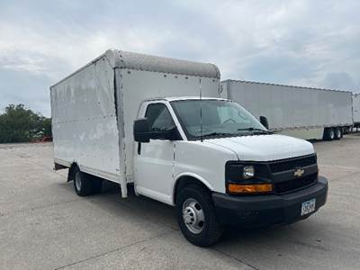 Chevrolet Express Box Truck - 360HP, 6 Speed Automatic, Roll up Door