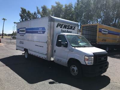 Ford E-350 Box Truck - 305HP, 6 Speed Automatic, Roll up Door
