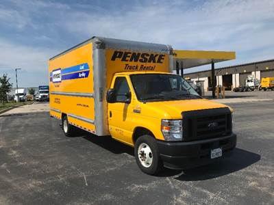Ford E-350 Box Truck - 305HP, 6 Speed Automatic, Roll up Door