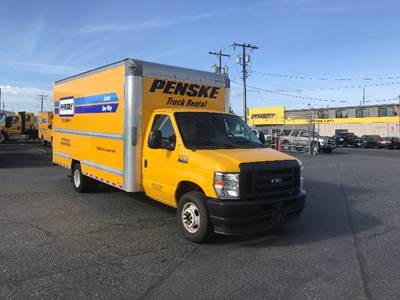 Ford E-350 Box Truck - 305HP, 6 Speed Automatic, Roll up Door