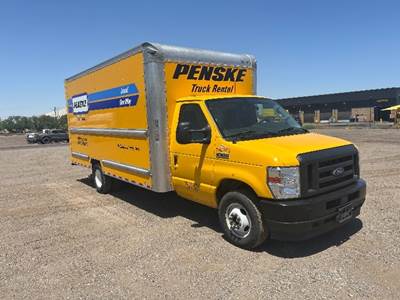 Ford E-350 Box Truck - 305HP, 6 Speed Automatic, Roll up Door