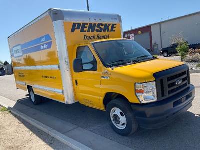 Ford E-350 Box Truck - 305HP, 6 Speed Automatic, Roll up Door