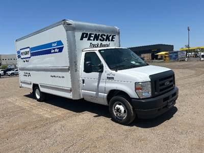 Ford E-350 Box Truck - 305HP, 6 Speed Automatic, Roll up Door