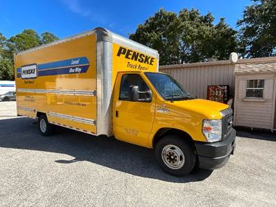 Ford E-350 Box Truck - 305HP, 6 Speed Automatic, Roll up Door