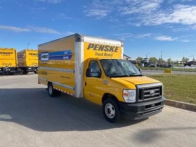 Ford E-350 Box Truck - 305HP, 6 Speed Automatic, Roll up Door