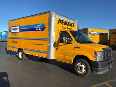 Ford E-350 Box Truck - 305HP, 6 Speed Automatic, Roll up Door