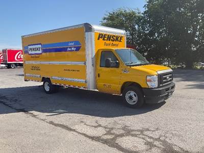 Ford E350 Box Truck - 305HP, 6 Speed Automatic, Roll up Door