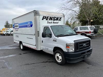 Ford E350 Box Truck - 305HP, 6 Speed Automatic, Roll up Door
