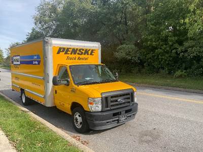 Ford E350 Box Truck - 305HP, 6 Speed Automatic, Roll up Door