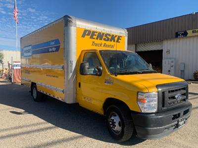 Ford E350 Box Truck - 305HP, 6 Speed Automatic, Roll up Door