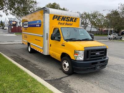 Ford E350 Box Truck - 305HP, 6 Speed Automatic, Roll up Door