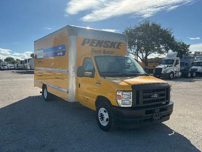 Ford E350 Box Truck - 305HP, 6 Speed Automatic, Roll up Door