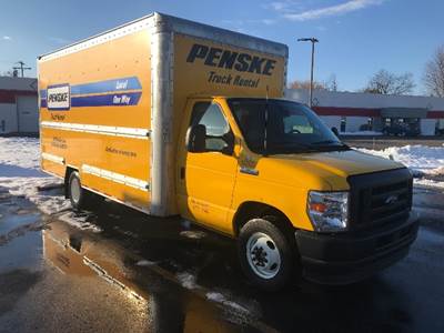 Ford E350 Box Truck - 305HP, 6 Speed Automatic, Roll up Door