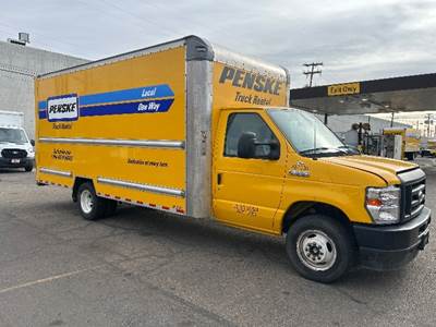Ford E350 Box Truck - 305HP, 6 Speed Automatic, Roll up Door
