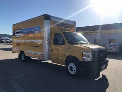 Ford E350 Box Truck - 305HP, 6 Speed Automatic, Roll up Door