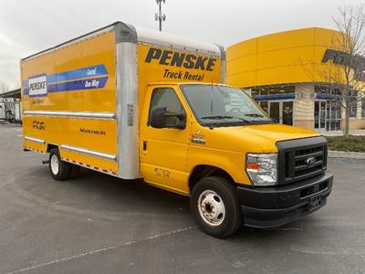 Ford E350 Box Truck - 305HP, 6 Speed Automatic, Roll up Door