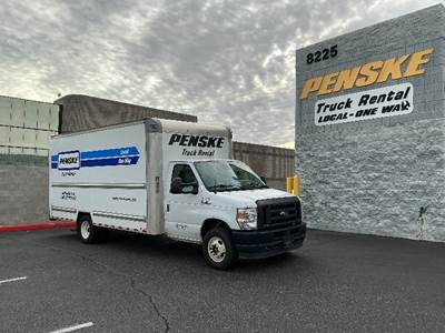 Ford E350 Box Truck - 305HP, 6 Speed Automatic, Roll up Door